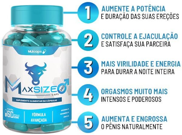 MAX SIZE PRO BENEFÍCIOS