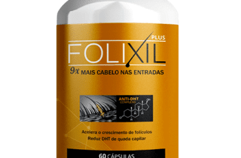 Folixil Crescimento de Fios Capilares Tratamento para Calvície e Queda de Cabelos