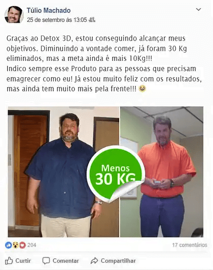 Detox 3D é seguro