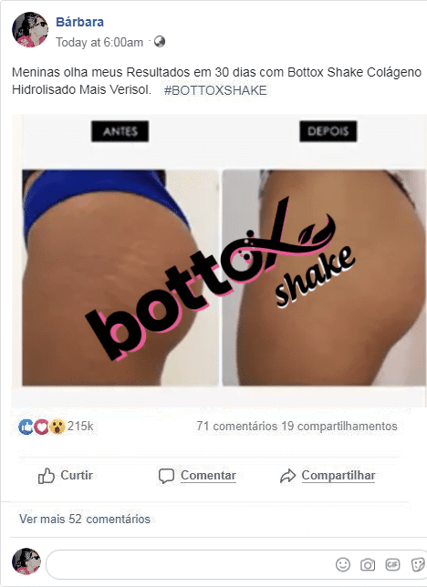 Bottox Shake funciona