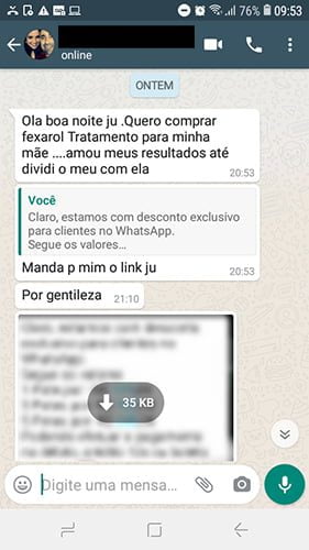 FEXADROL preço