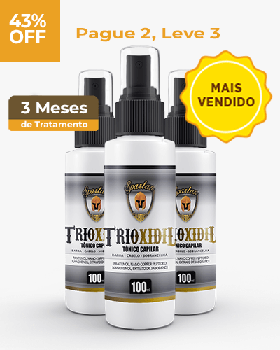 3 frascos de TRIOXIDIL