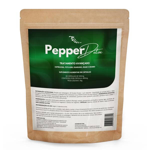 Pepper Detox Emagrecedor