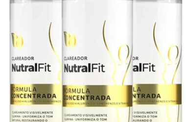 Clareador Nutralfit: Clareia Manchas Escuras Hidratação e Efeito Aveludado